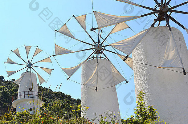 莱森，格里奇岛的风车。