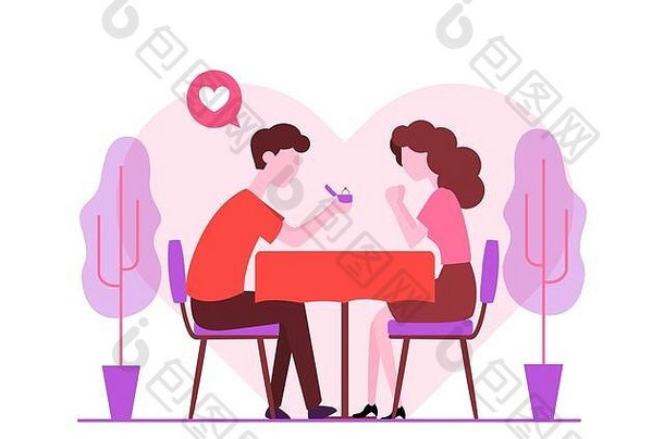 男人。给盒子钻石环提供结婚女朋友浪漫的订婚晚餐惊喜建议约会爱的关系概念价