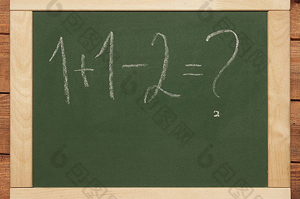 黑板上的方程式