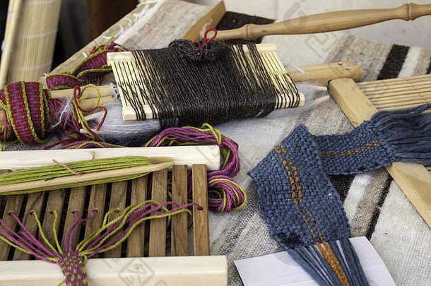 纺纱编织球羊毛工作工艺品缝纫