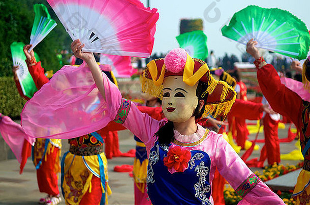 中国传统舞蹈表演