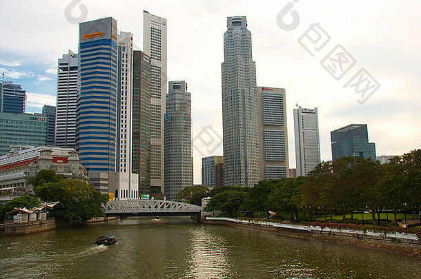 新加坡南东亚洲城市天际线体系结构