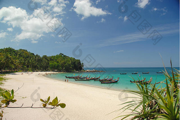 泰国普吉岛的自由海滩