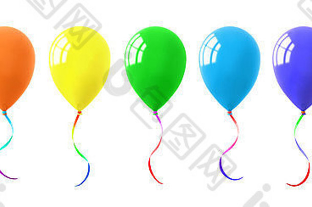 彩色气球系列