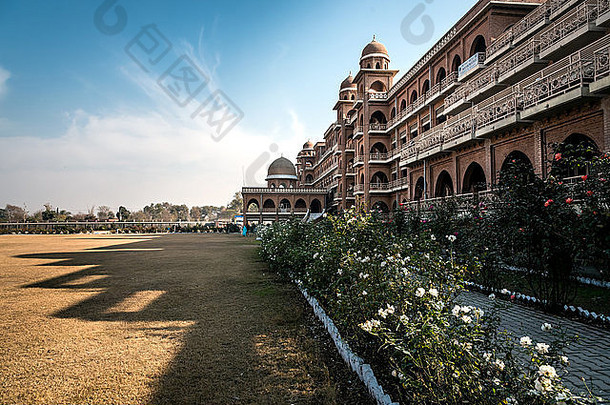 校园大学白沙瓦巴基斯坦构建历史建筑风格影子建筑铸造gro