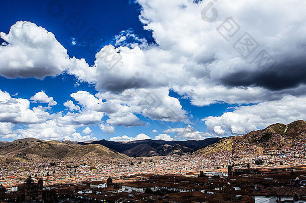 秘鲁库斯科市全景