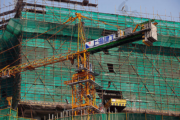 中国上海高层建筑工程