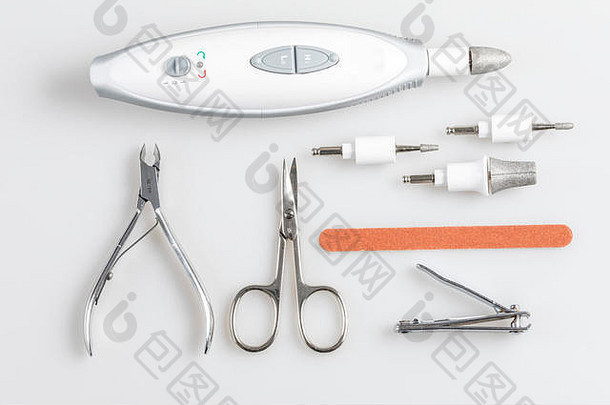 指甲护理工具、指甲钳、指甲剪、指甲钳、指甲锉、电动指甲锉、金刚砂板、，