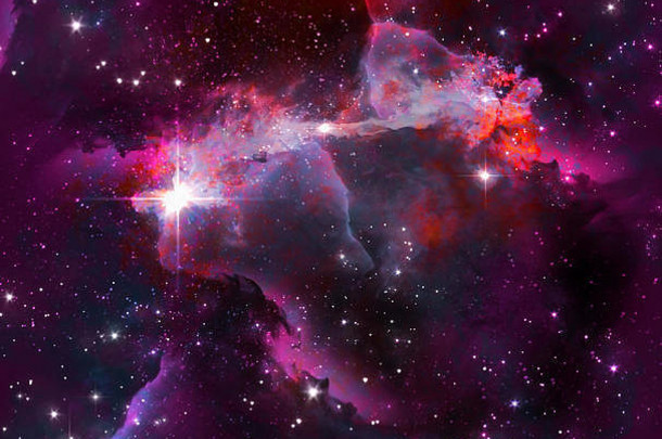 空间探索星云星星星际团聚体灰尘氢等离子体星系空间任务