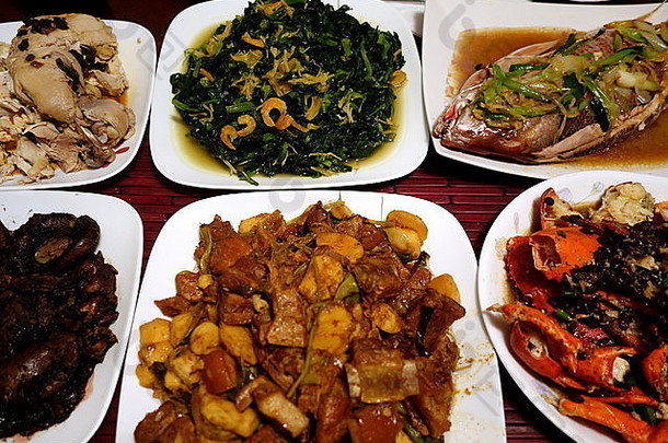 中国人一年食物