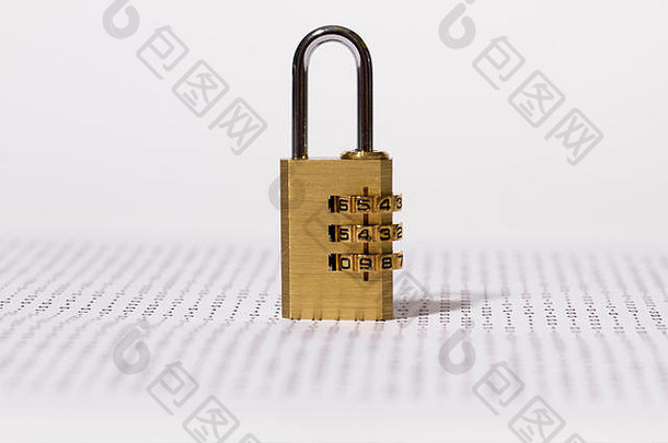 数字密码和锁，网络数据安全