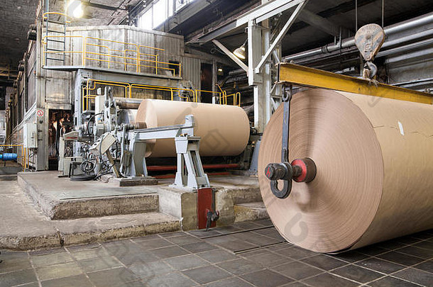 卷纸paper-makin机纸制造业