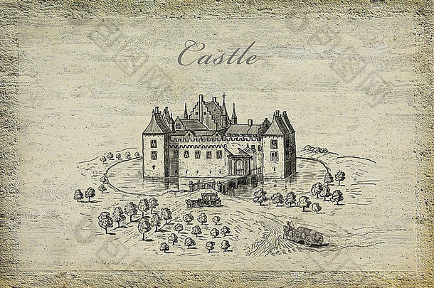 城堡插图
