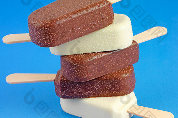 巧克力冰淇淋棒棒糖