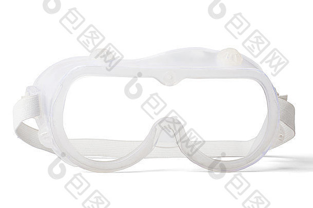 白色安全眼镜
