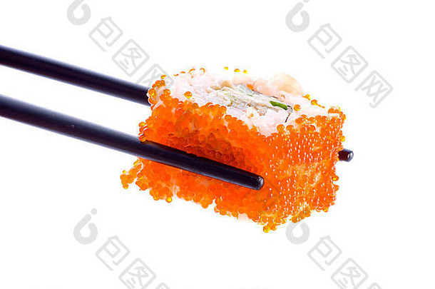 白底筷子寿司