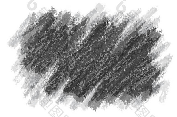 铅笔草图数字复制画木炭铅笔画基地背景粗糙的白色表面