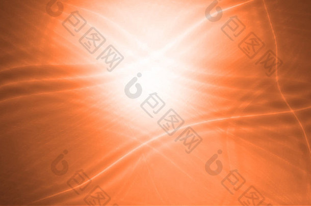 利用运动光线技术提取橙色背景