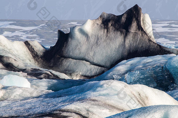 冰岛冰川