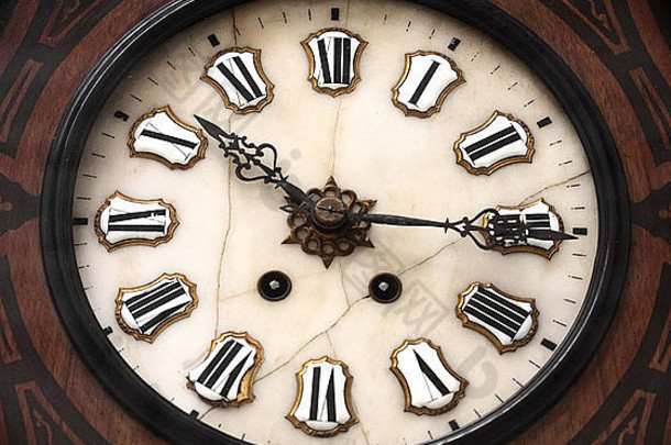 古老的时钟19世纪