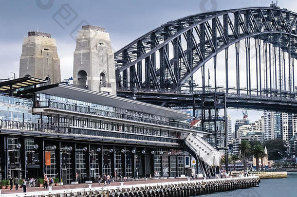 从歌剧院到悉尼港大桥的视野