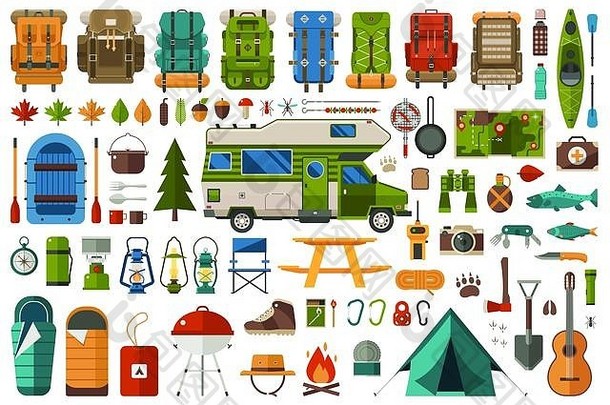 远足和露营是Wanderlust系列的标志