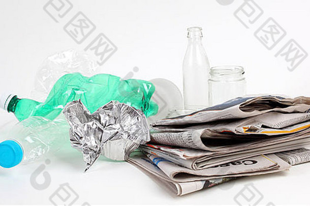 回收垃圾可重用的浪费管理金属塑料纸产品重用