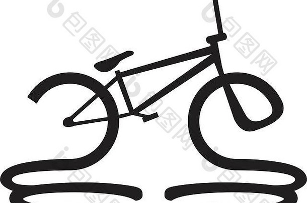 摘要自行车图标