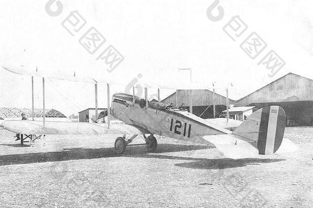 3d AIC-De Hilland DH-4；1918; 空军，美国陆军照片，戈雷尔的美国远征军空军历史