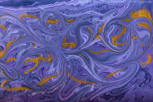 大理石抽象丙烯酸背景。紫色大理石花纹艺术品纹理。大理石纹路。