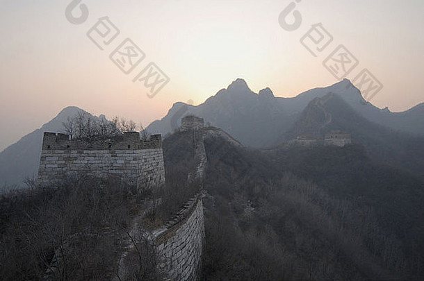 伟大的墙中国吉安口北京