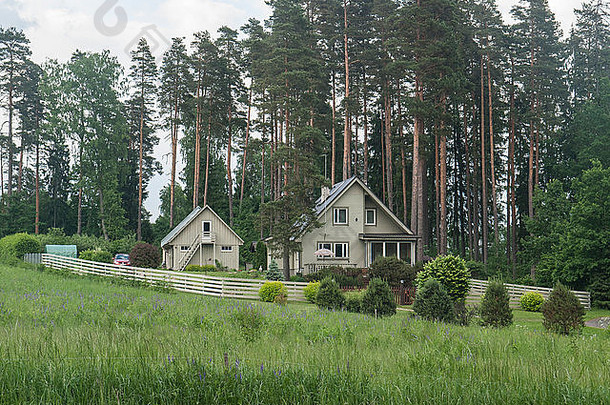 家庭房子海岸普哈贾尔维湖奥特地区爱沙尼亚