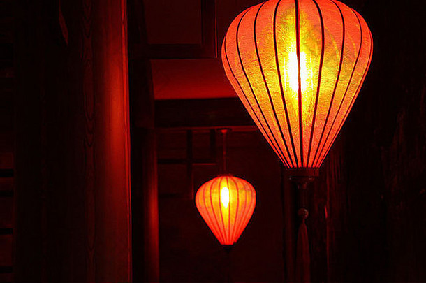 越南的亚洲灯笼
