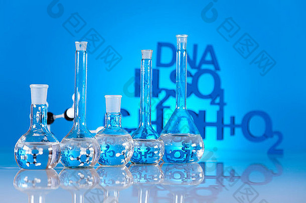 实验室玻璃化学科学公式