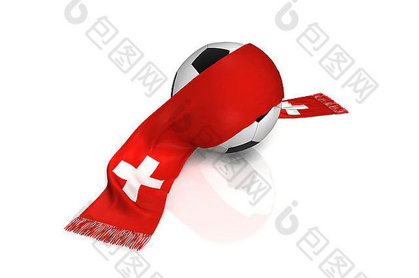 奥地利和瑞士足球迷