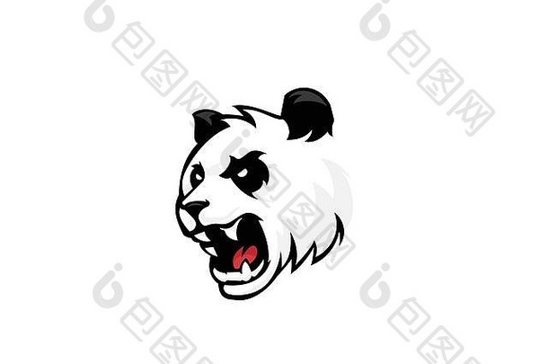 熊猫狂怒标志