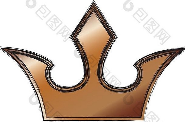 皇室皇冠象征