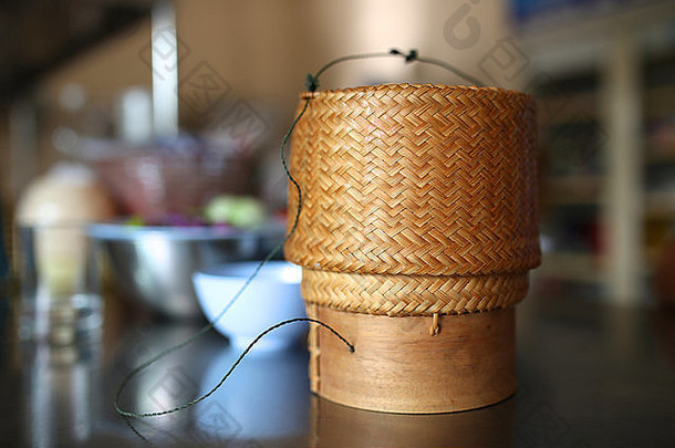 竹制糯米容器