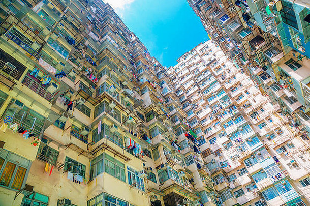 香港采石湾蓝天古民居
