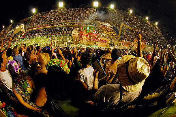 里约热内卢狂欢节的观众