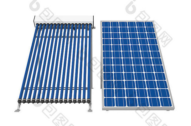 太阳能面板太阳能热管收集器