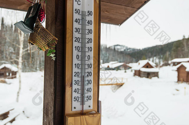 木质屋面板温度计