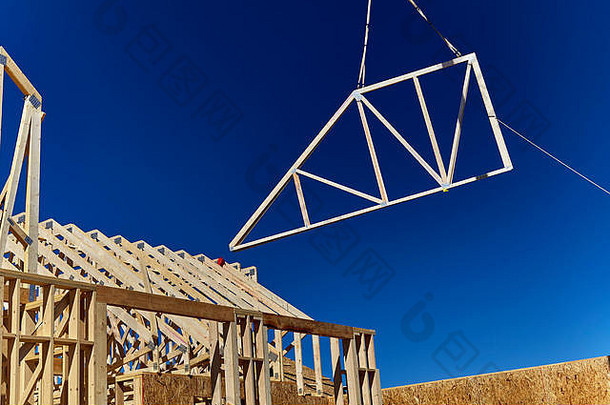 木屋顶桁架解除起重机空气放置屋顶<strong>首页</strong>