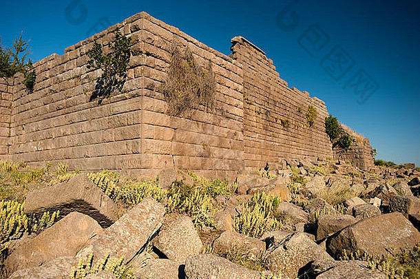 古土耳其阿索斯城墙