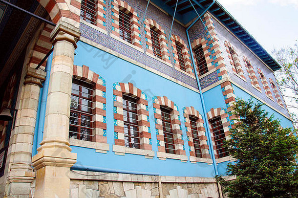 土耳其库塔亚历史建筑的外部图像