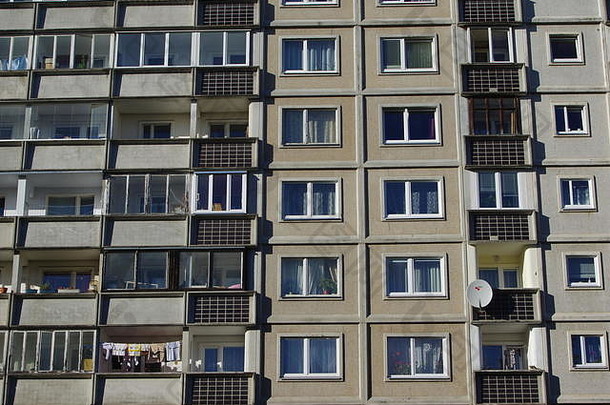 苏联建筑，建筑，城市，贫民区。
