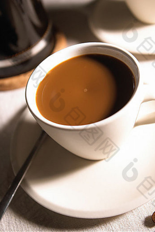咖啡杯豆咖啡机