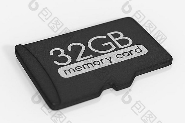 MicroSD存储卡。