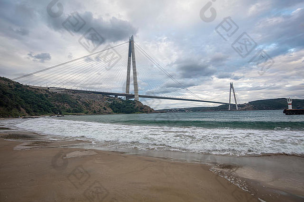 雅武兹苏丹塞利姆大桥，伊斯坦布尔，土耳其