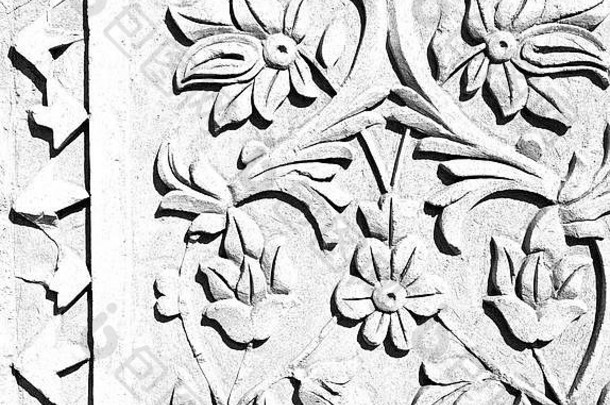 模糊伊朗装饰花瓷砖古董清真寺背景